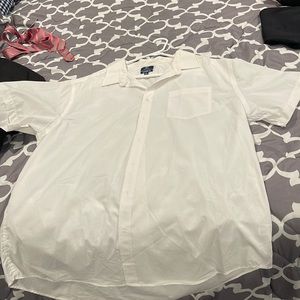 White George men’s short sleeve dress shirt 3xl